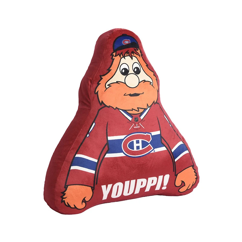 Oreiller Mascotte de la LNH des Montreal Canadiens