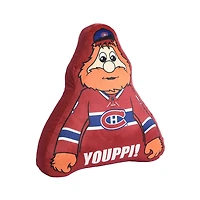 Oreiller Mascotte de la LNH des Montreal Canadiens