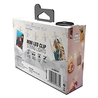 Volkano Twinkle Series-Photo Clips with LED Lights-CLEAR