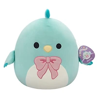 Squishmallows de 12,7 cm Pâques - Dolores poule turquoise pâle