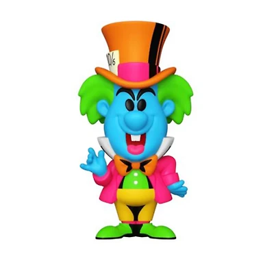 Figurine en Vinyle Mad Hatter (Blacklight) par Funko SODA! Alice in Wonderland - Notre exclusivité