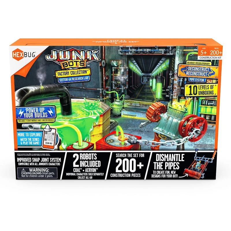 Petit Habitat Usine Junkbots, Laboratoire De Recherche Secteur 44, Hexbug