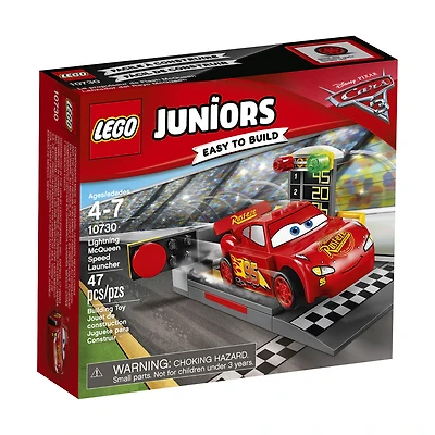 LEGO Juniors Cars Disney Pixar Le propulseur de Flash McQueen 10730
