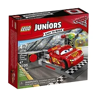 LEGO Juniors Cars Disney Pixar Le propulseur de Flash McQueen 10730