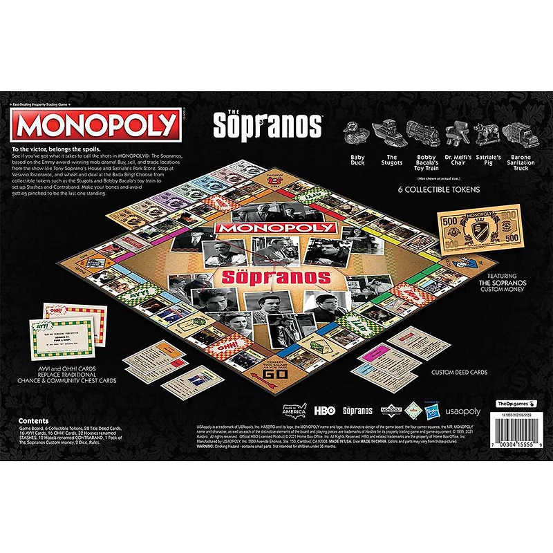 MONOPOLY: The Sopranos - Édition anglaise