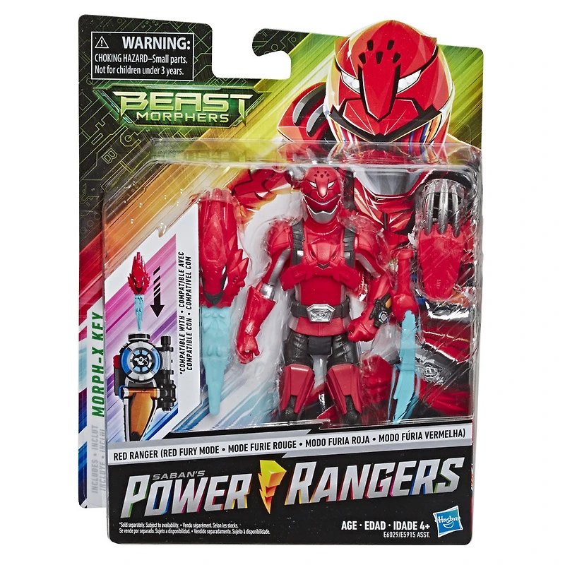 Power Rangers Beast Morphers, Ranger rouge (Mode furie rouge)