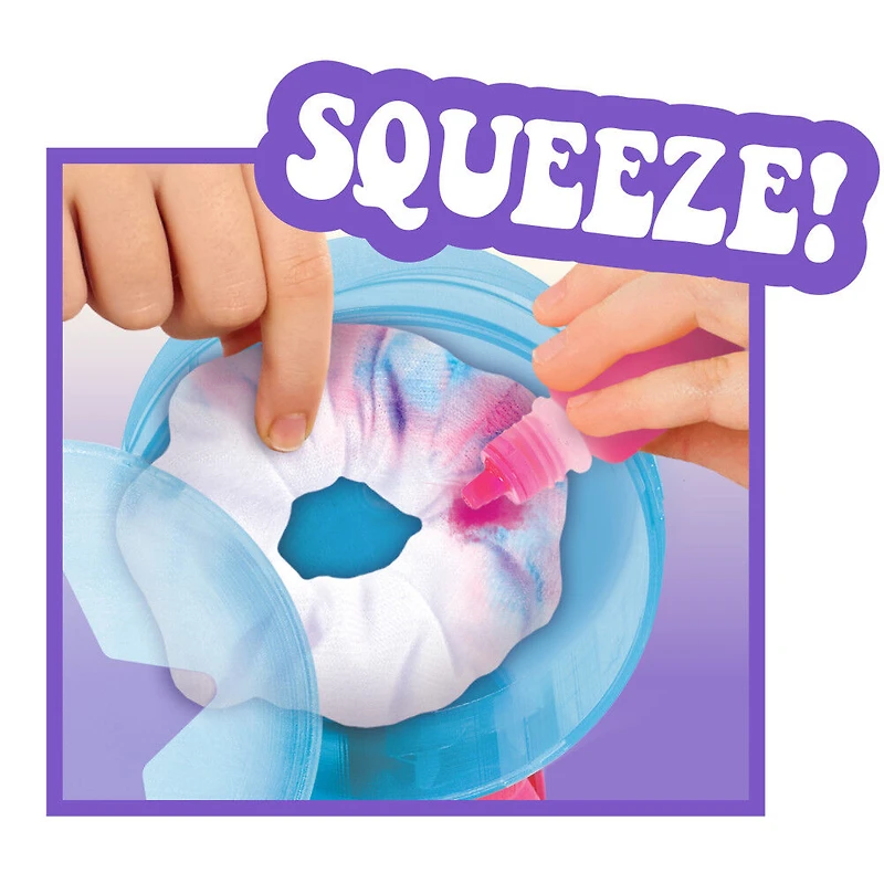 Barbie Tie-Dye Deluxe 20-Piece Styling Head, Blonde Hair, Includes 2 Non-Toxic Dye Colors