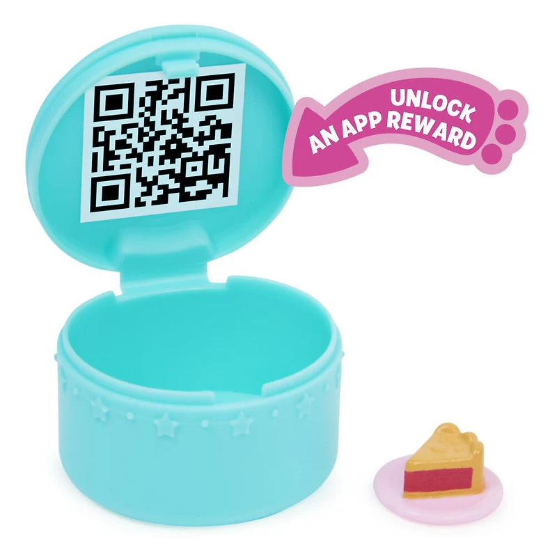 Gabby's Dollhouse, Friendship Pack avec Cakey Cat, figurine et accessoire surprises