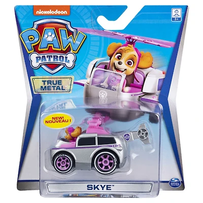 PAW Patrol, True Metal Skye Collectible Die-Cast Vehicle, Classic Series 1:55 Scale