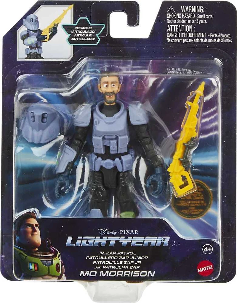 Disney/Pixar - Lightyear - Mo Morrison Patrouille ZAP Jr, 12,7 cm