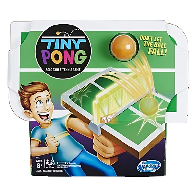 Tiny Pong Jeu de tennis de table solo portatif électronique