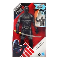 Snake Eyes: G.I. Joe Origins, Ninja Strike Snake Eyes, figurine de collection de 30 cm avec mouvement d'attaque