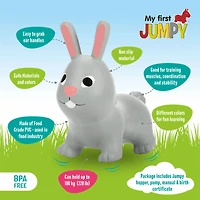 My First Jumpy Bunny, Grey