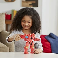 Marvel Avengers Mech Strike Monster Hunters, figurine deluxe Iron Man Armure