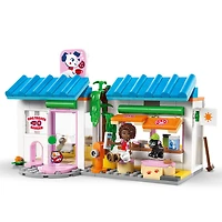 LEGO Friends La Boulangerie de Gâteries pour Chiens - Ensemble de Jouet de Construction avec 2 Minipoupées et 4 Chiens - 42677
