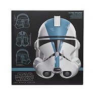 Star Wars The Black Series, casque électronique premium de soldat clone (501e Legion), article de cosplay pour adultes