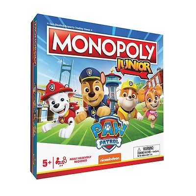 USAopoly MONOPOLY JR: PAW Patrol - Édition anglaise