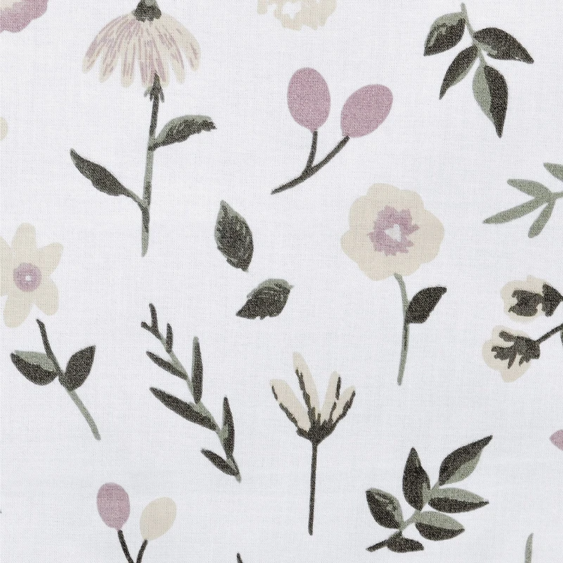 Perlimpinpin-Drap contour en coton-Floral