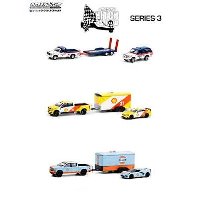 1:64 Racing Hitch & Tow Série 3