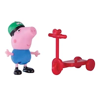 Peppa Pig - George avec scooter - Édition anglaise