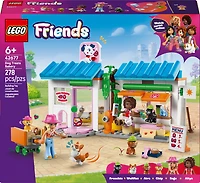 LEGO Friends La Boulangerie de Gâteries pour Chiens - Ensemble de Jouet de Construction avec 2 Minipoupées et 4 Chiens - 42677