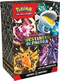 Ensemble de boosters Pokémon Écarlate et Violet Destinées de Paldea