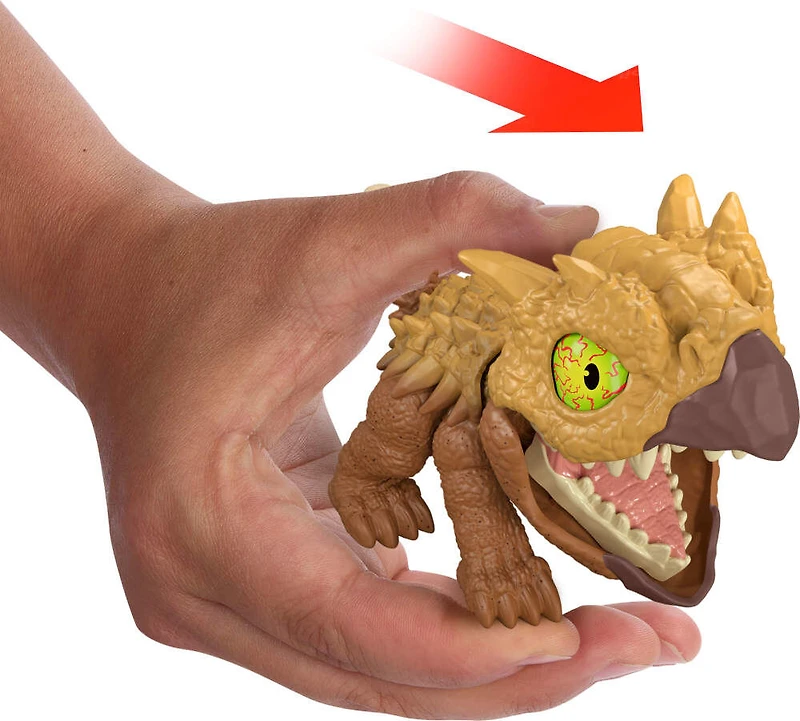 Jurassic World Mighty Little Biters Ankylosaurus