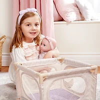LullaBaby - Set de jeu de chambre de Bébé et poupée