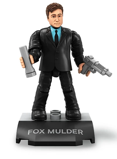 Mega Construx - Héros - Micro-figurine articulée - Fox Mulder