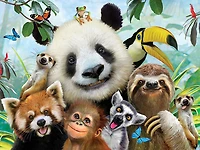 Howard Robinson - Zoo Super 3D Puzzle