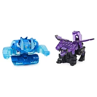 Bakugan Geogan Brawler 5-Pack, Exclusive Arcleon and Surturan Geogan and 3 Bakugan Collectible Action Figures