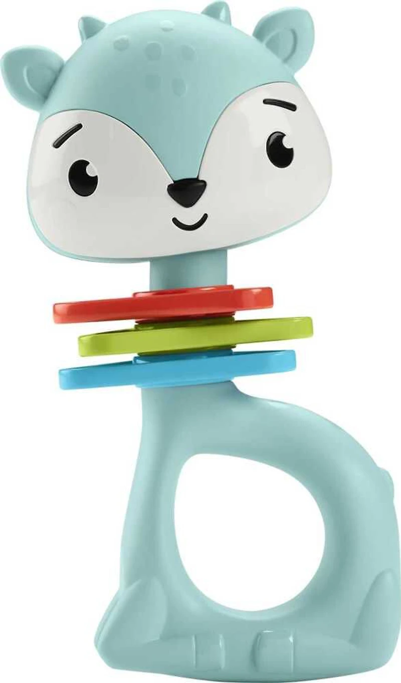 Fisher-Price Faon Cliquetis, hochet pour jeu sur le ventre