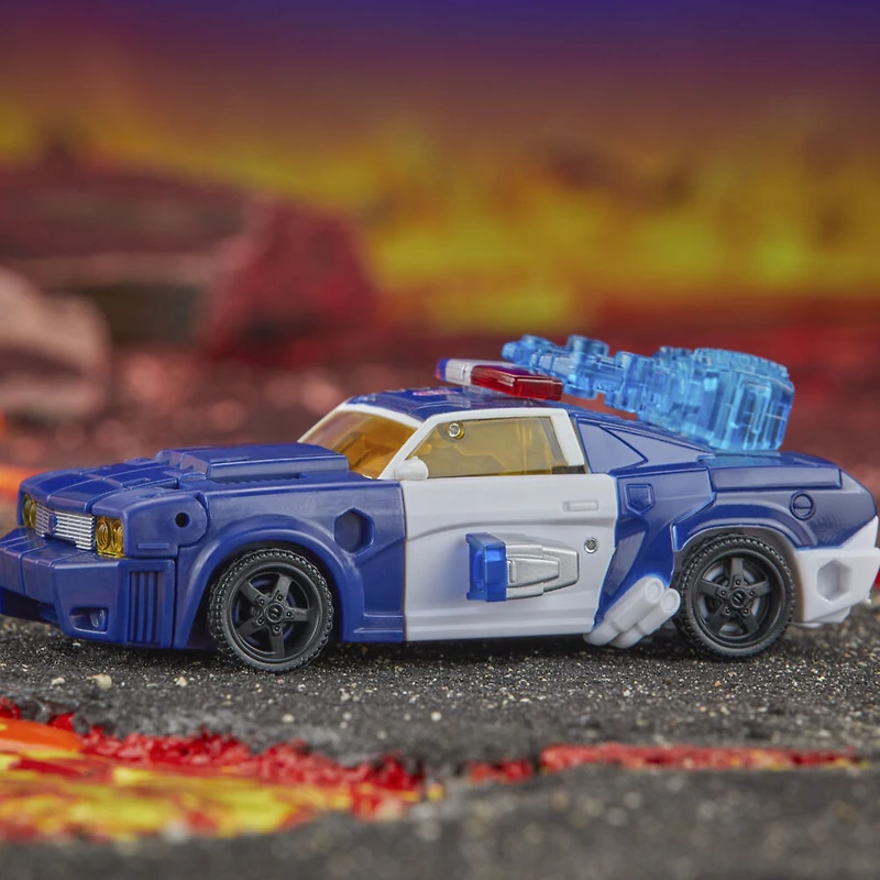 Transformers Generations Legacy United, figurine Rescue Bots Univers Autobot Chase classe Deluxe