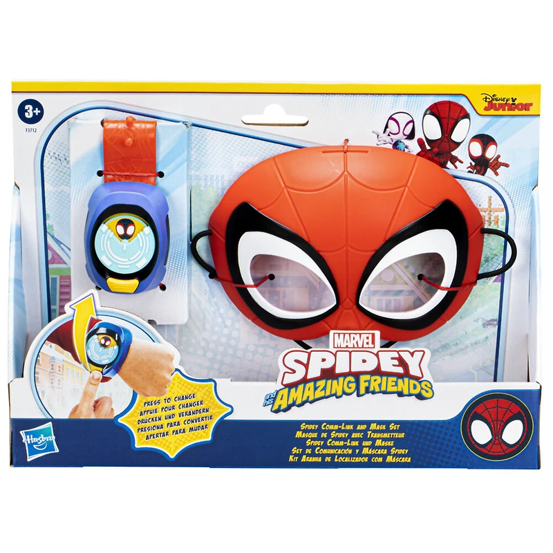 Marvel Spidey et ses Amis Extraordinaires Masque de Spidey avec transmetteur