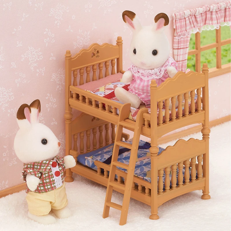 Chambre d'enfant Calico Critters, ensemble de meubles et d'accessoires pour maison de poupée