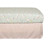 Ensemble de draps à berceau Ciel Et Arcs-En-Ciel 4 Pièces BF