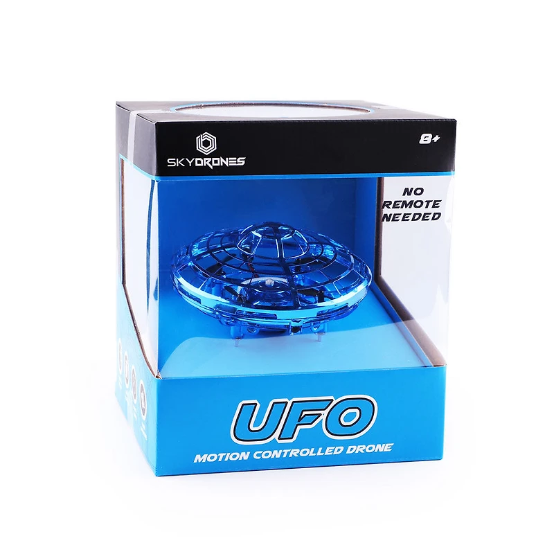 Skydrones Ufo Drone-Blue - English Edition