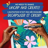 Sharpie Creative Markers, Water-Based Acrylic Markers, Bullet Tip, Assorted Colours, 5 Count