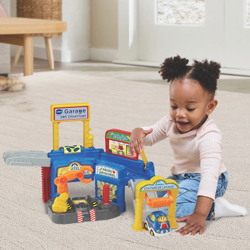 VTech Go! Go! Smart Wheels Speedy Repair Shop - French Edition