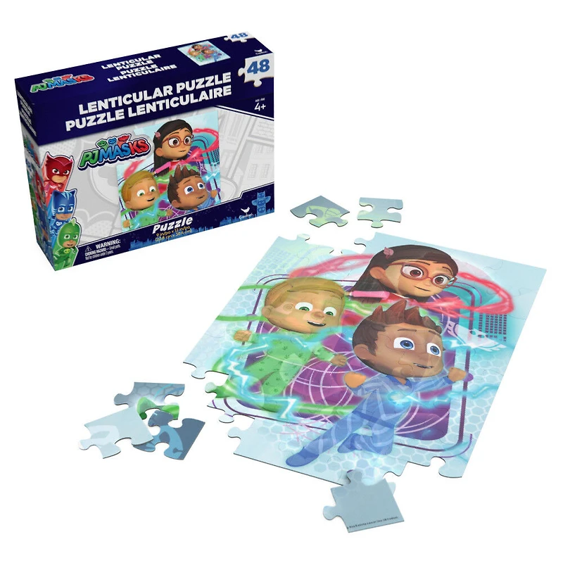 Puzzle lenticulaire (3-D) PJ Masks