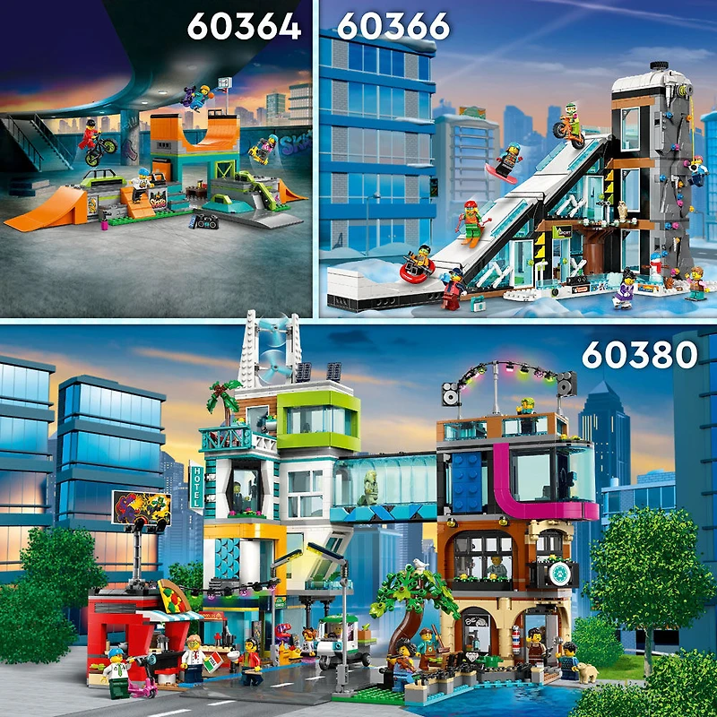 LEGO City Apartment Building 60365 Building Toy Set (688 Pieces)