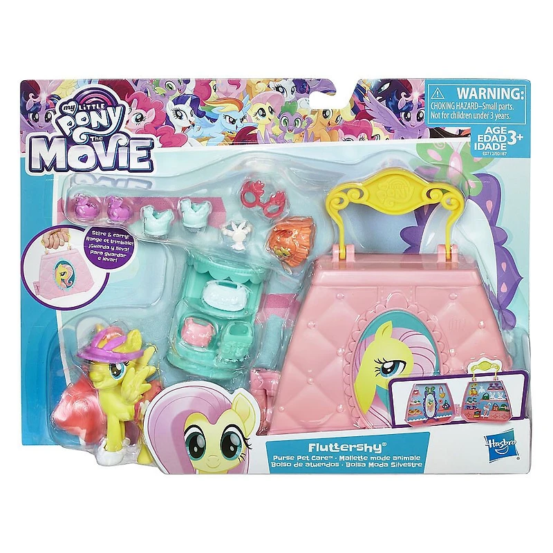 My Little Pony: The Movie - Mallette mode animale de Fluttershy - Notre exclusivité