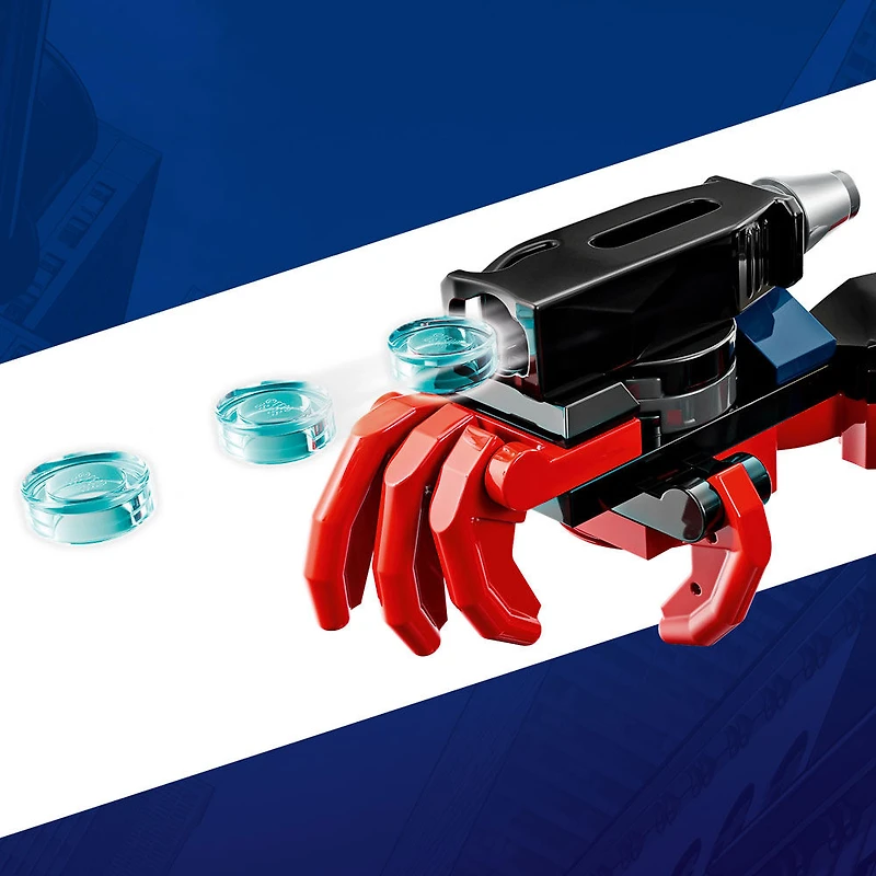 LEGO Marvel Miles Morales Mech vs. Spider-Man 2099 Building Toy for Kids, Ages 6+ - 76337