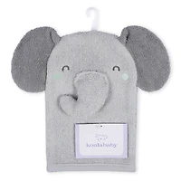 Koala Baby - Gant de bain pour bébé - Éléphant gris