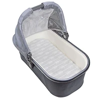 Kushies Flannel Bassinet Sheet -Grey Arrows