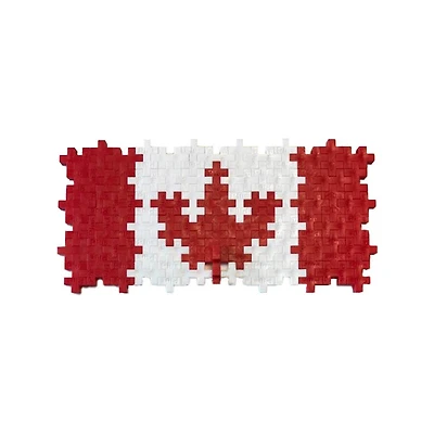 Plus Plus Mini Maker Tube - Drapeau Canadien