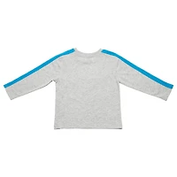 Cocomelon - Haut à manches longues - Gris chiné et bleu - Exclusivité Toys "R" Us