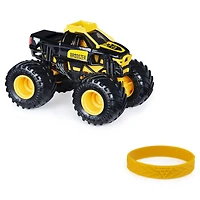 Monster Jam, Official Brodozer Truck, Die-Cast Vehicle, Inverse Trucks Series, 1:64 Scale