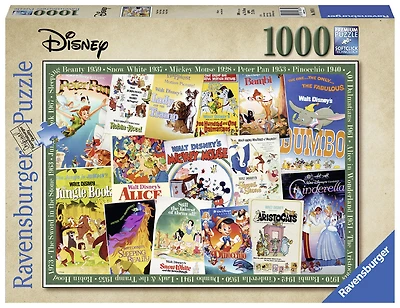 Ravensburger: Disney Collector Vintage Movies casse-tête 1000 pc