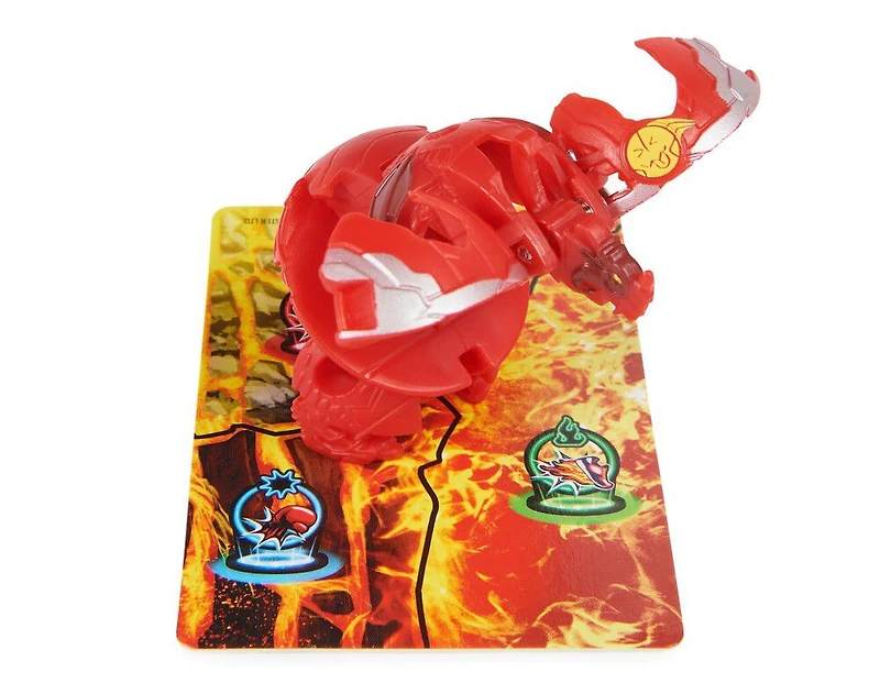 Bakugan Training Set avec Titanium Dragonoid, thème clan des dragons, figurine articulée personnalisable, cartes à échanger et coffret